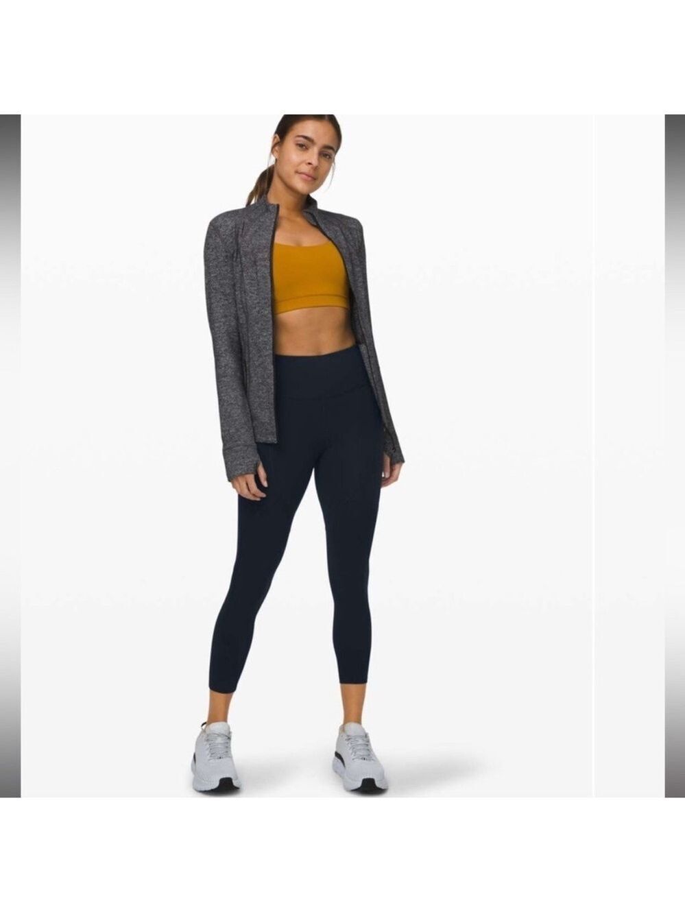 Lululemon To the Beat Tight 24 True Navy Blue Size 6 - Picture 2 of 13
